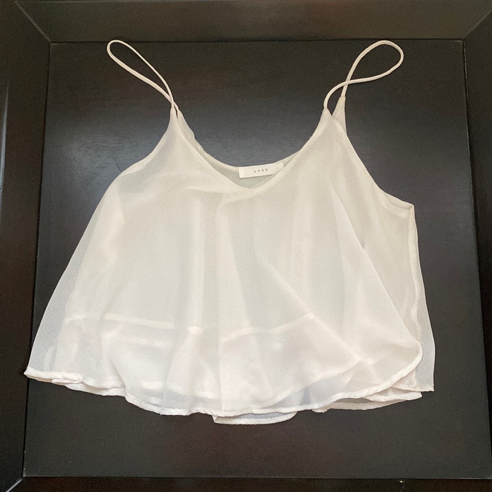 Crop tank top